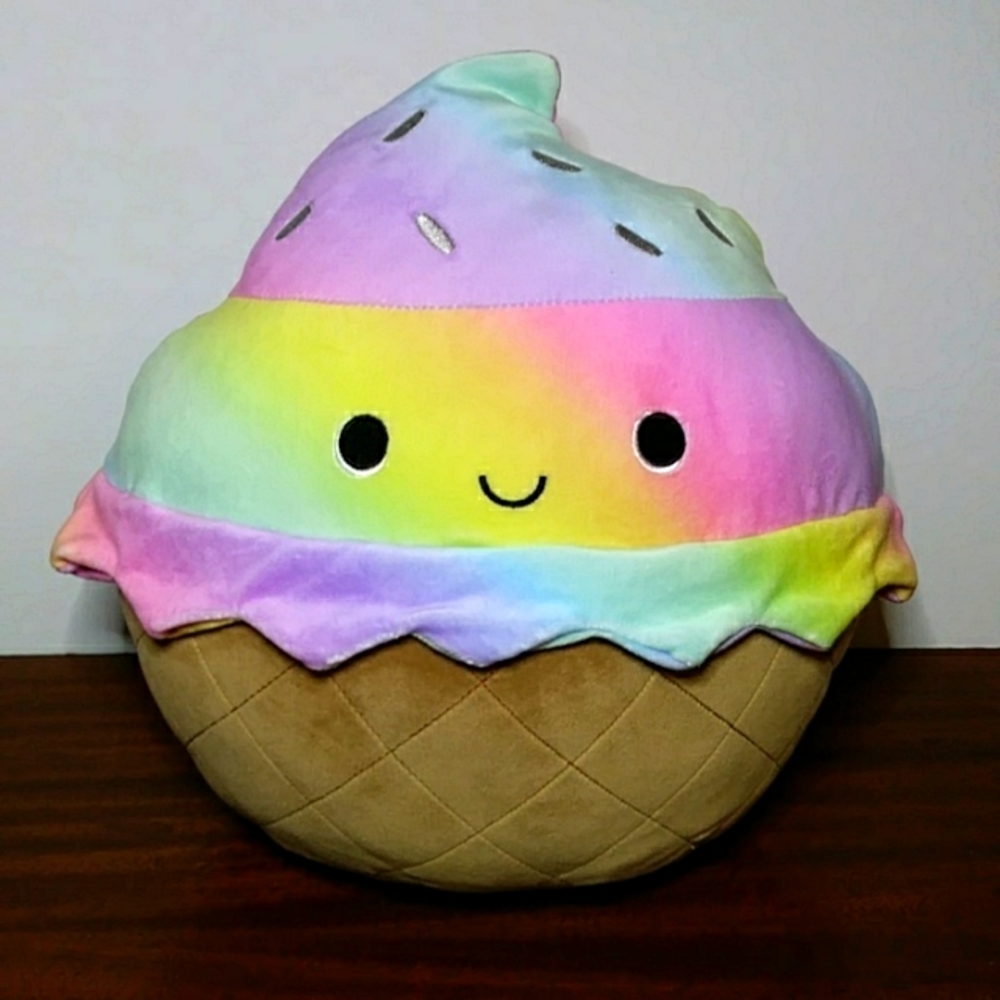 Kids Preferred Cuddle Pals Pastel Ice Cream Cone 12" Plush Stuffed Aninal